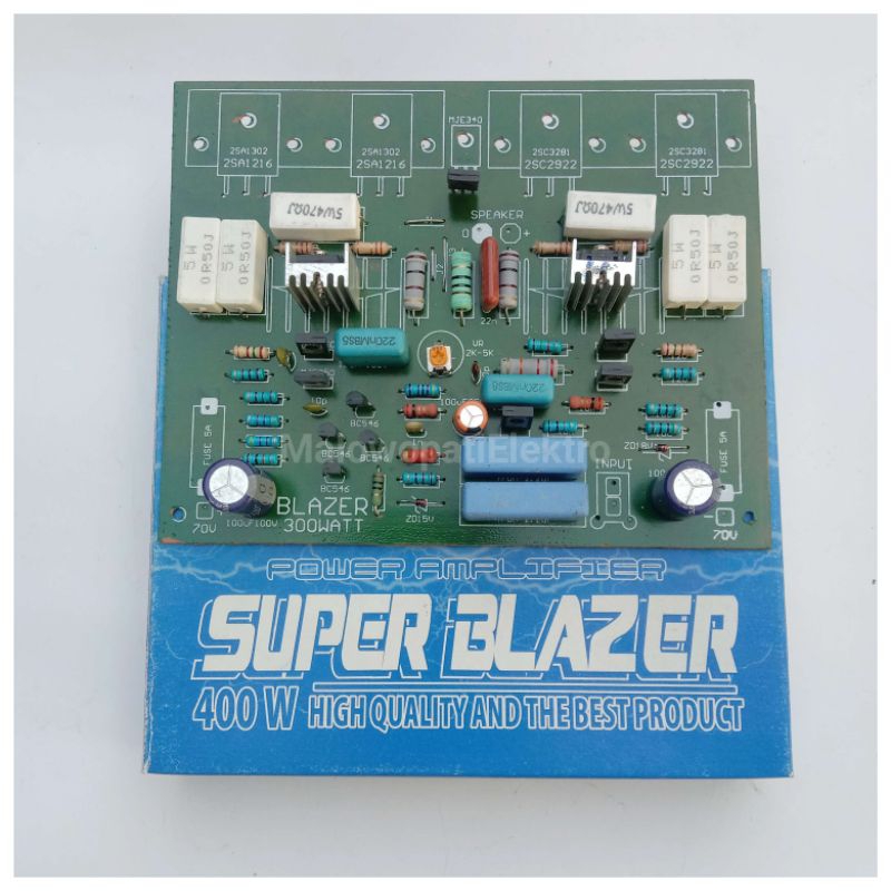 Jual Kit Driver Super Blazer 500 Watt Power Amplifier Blaser double