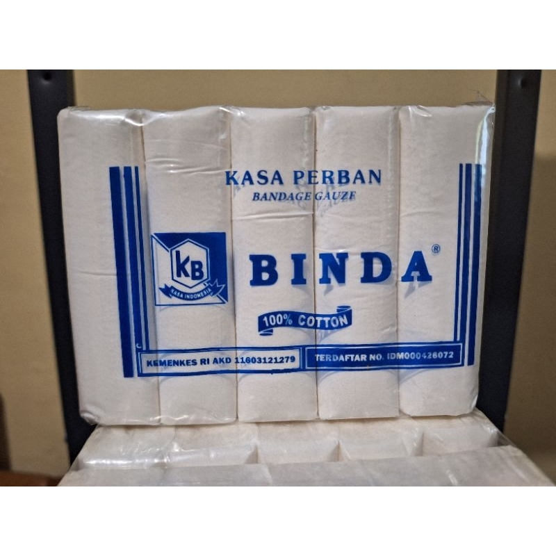 Jual Kasa Perban Binda 100% cotton 4 yard x 10 cm | Shopee Indonesia