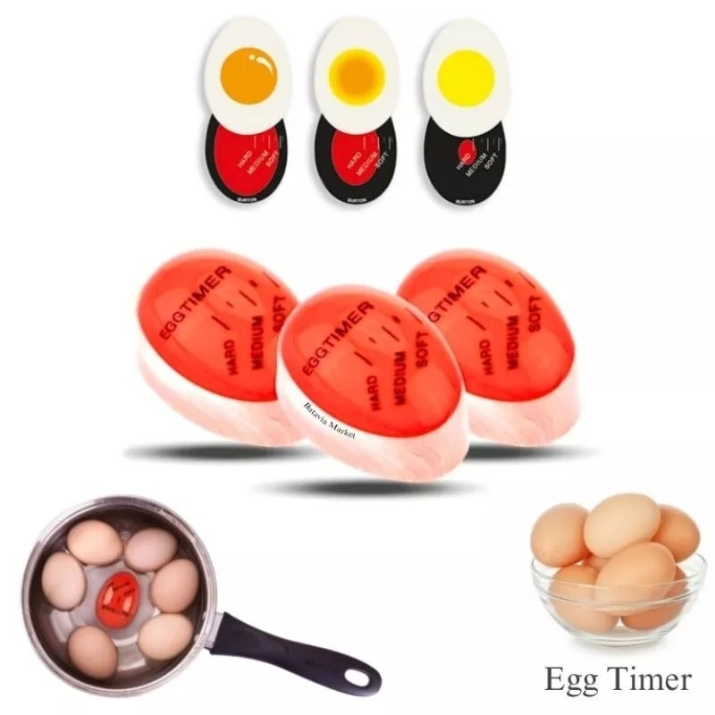Jual Alat Pengukur Kematangan Telur Berubah Warna / Perfect Boiled Egg ...