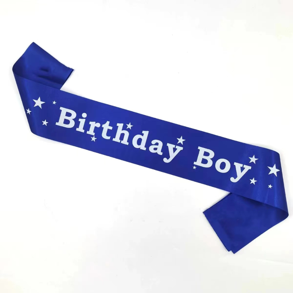 Jual SELEMPANG HAPPY BIRTHDAY / SELENDANG ULANG TAHUN / DEKORASI ULANG