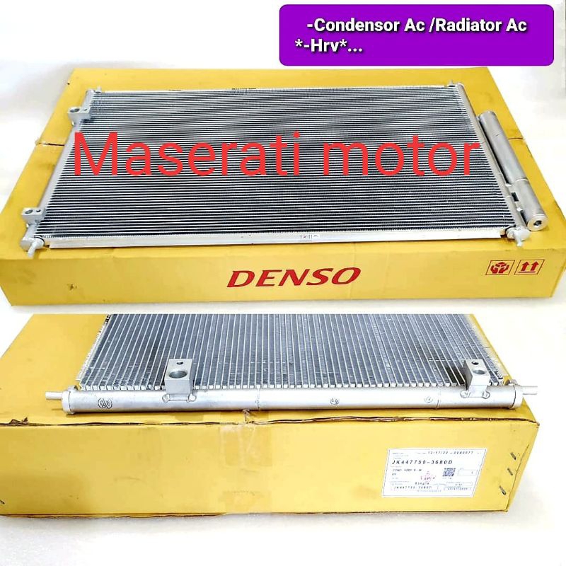 Jual KONDENSOR AC/CONDENSOR AC/RADIATOR AC HONDA HRV HR-V ASLI ORIGINAL ...