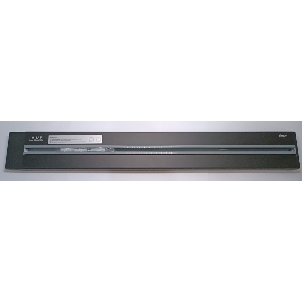 Jual SIMON SURFACE MOUNTED POWER TRACK SOCKET 80 CM BLACK / OUTBOW ...