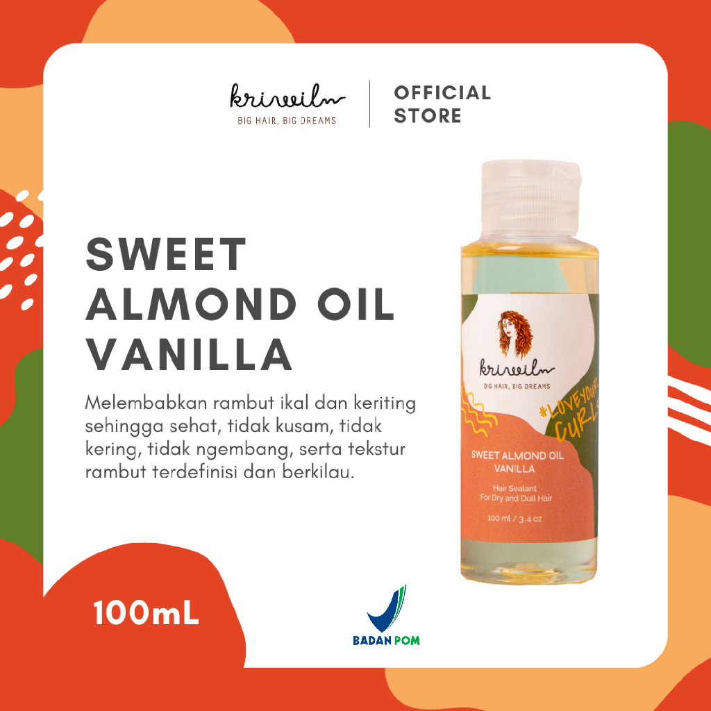 Jual Sweet Almond Oil Hair Sealant Shopee Indonesia