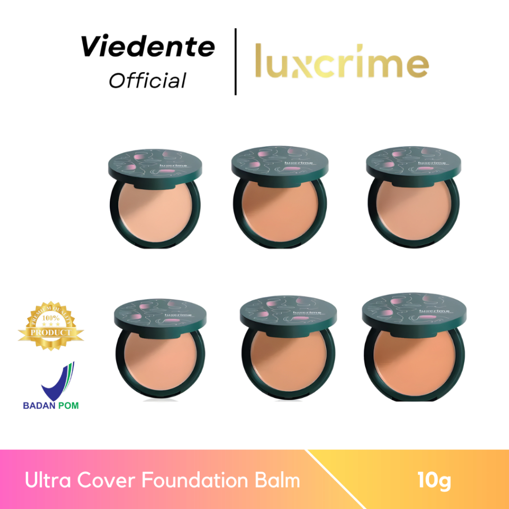 Jual LUXCRIME Ultra Cover Foundation Balm 10gr Shopee Indonesia
