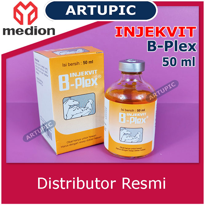 Jual Injekvit B-plex 50 Ml Injeksi Vitamin B Kompleks 50 Ml Sapi Ayam ...