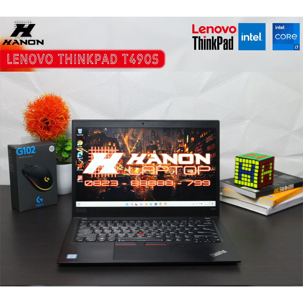Lenovo ThinkPad T490S Core I7 8665U Ram 16GB Ssd 256GB Màn Hình : 14.0