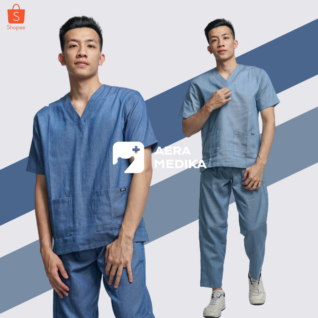 Jual Denim Basic Seragam Jaga Baju Ok Oka Baju Medis Baju