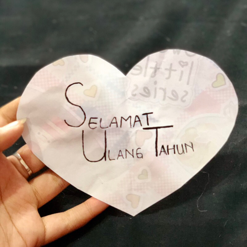 Jual Kartu Ucapan Ulang Tahun Gift Card Love kartu ucapan greeting card