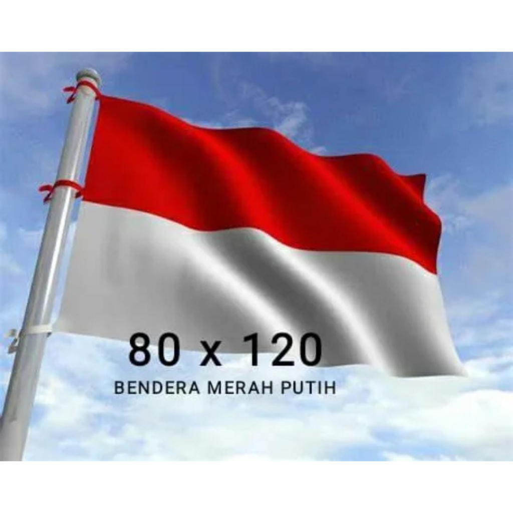 Jual Bendera Merah Putih Bendera Indonesia Satin Peles Murah 60x90cm 80x120cm Shopee Indonesia 