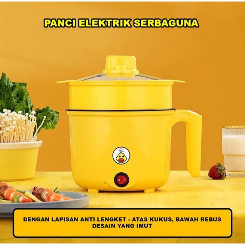 Jual Panci Listrik plus Kukusan - Panci Elektrik Serbaguna - Rice ...