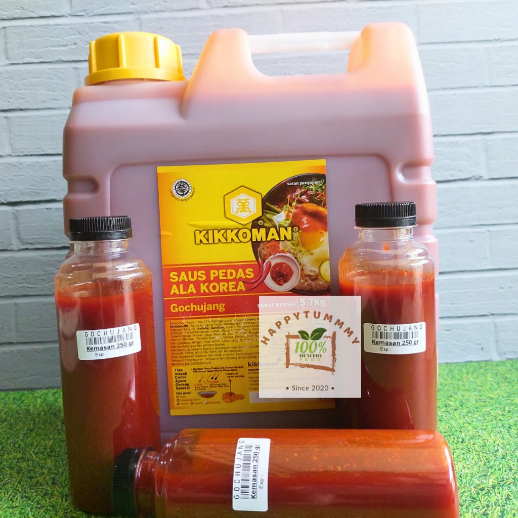 Jual HPT Gochujang Halal Kikkoman 250 GR Saus Pasta Cabai Pedas Korea
