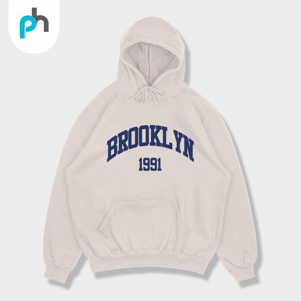 Jual PABRIKHOODIE HOODIE JUMPER BROOKLYN 1991 SIZE M XXL BORDIR PRIA WANITA Shopee Indonesia