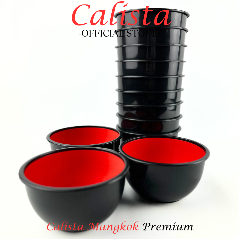 Jual [ Calista ] Mangkok Plastik Mie Ramen Jepang 12pcs Besar Mangkuk