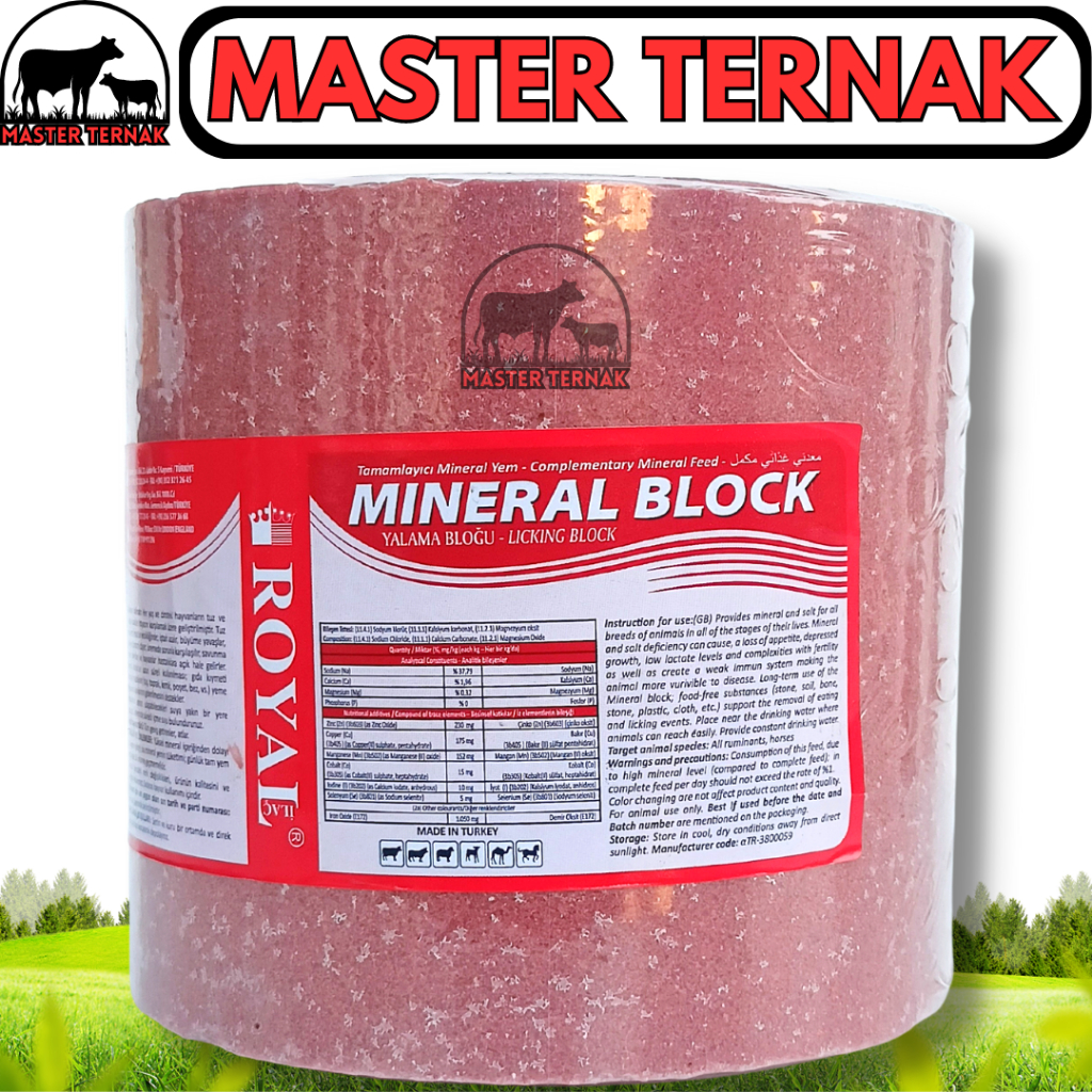 Jual MINERAL BLOK ROYAL 5KG - MINERAL BLOK KAMBING - ROYAL MINERAL ...