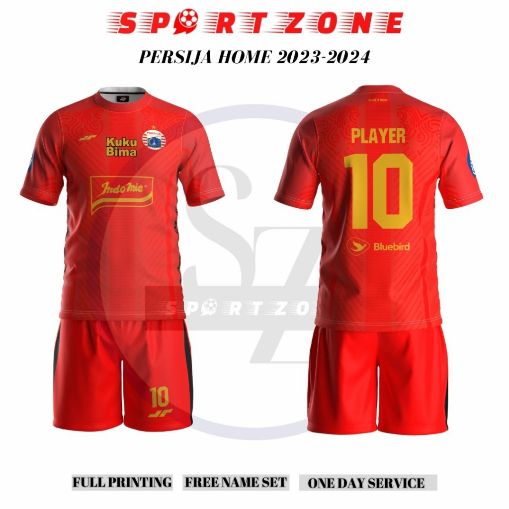 Jual Jersey Baju Bola Persija Home 2023 2024 Premium Shopee Indonesia