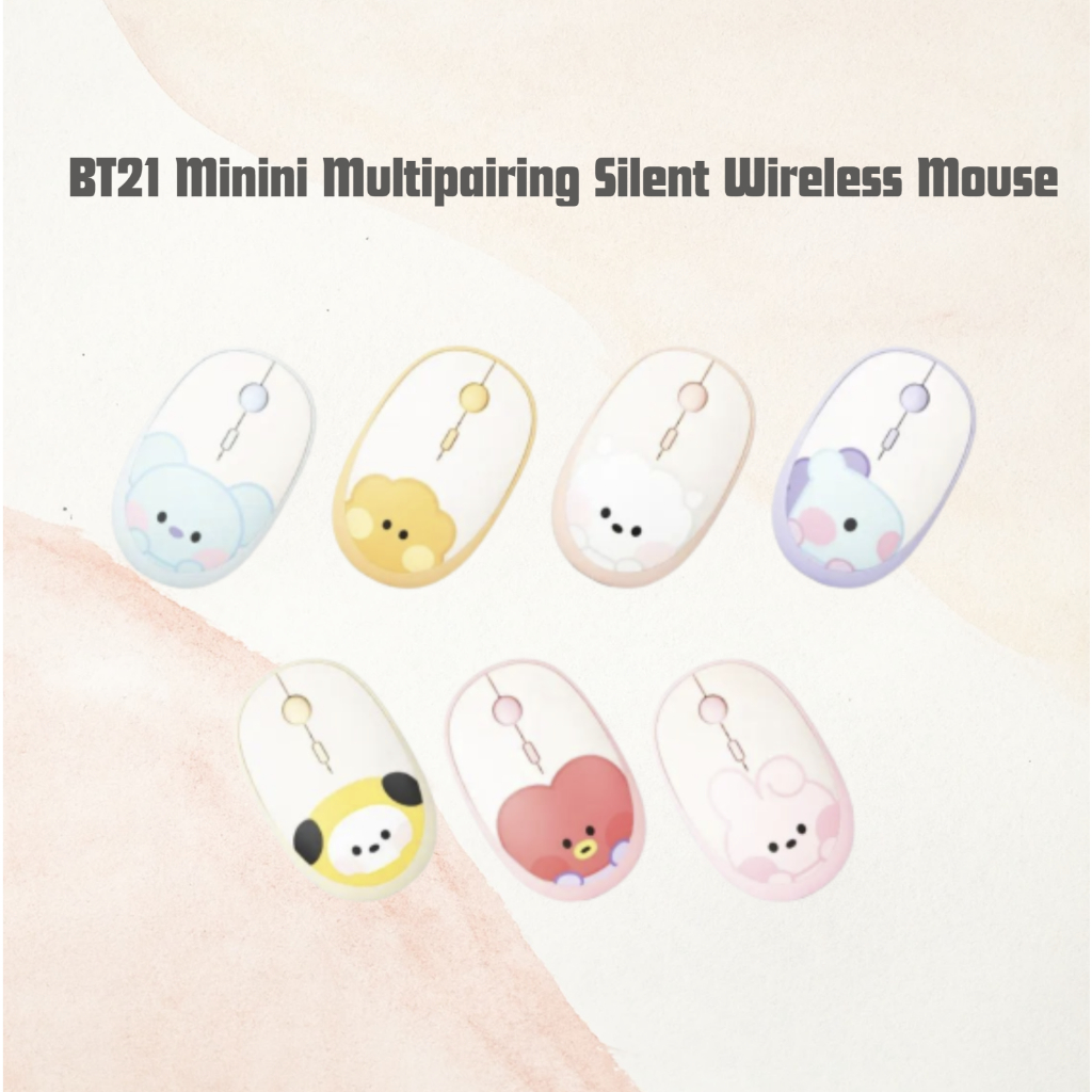 Jual BT21 Minini Multipairing Silent Wireless Mouse | Shopee Indonesia