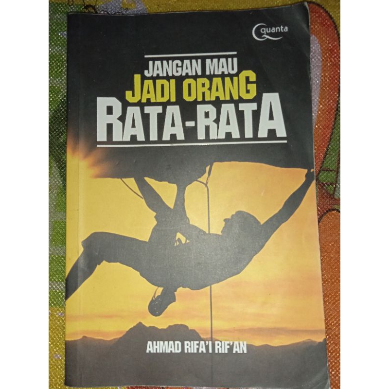 Jual Jangan Mau Jadi Orang Rata Rata Buku Bekas Ori Shopee Indonesia 2640