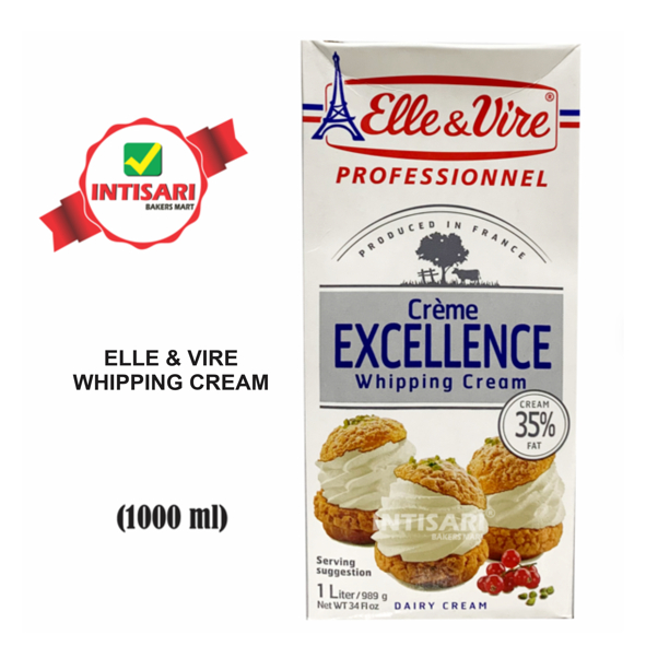 Jual ELLE & VIRE WHIPPING CREAM 1000 L Shopee Indonesia