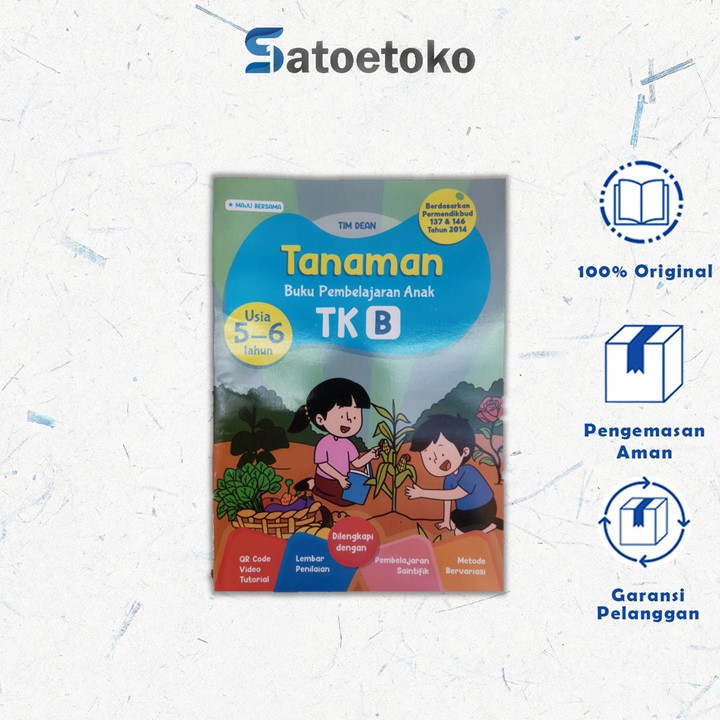 Jual Tanaman, Buku Pembelajaran Anak TK-B, Usia 5-6 Tahun | Shopee ...