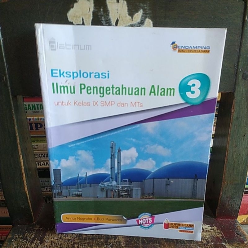 Jual Buku Eksplorasi Ilmu Pengetahuan Alam Untuk Kelas 3 SMP MTS ...