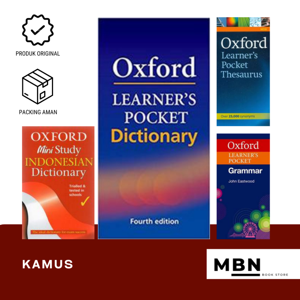 Jual Kamus Oxford Learners Pocket Dictionary Edition 4 / Thesaurus
