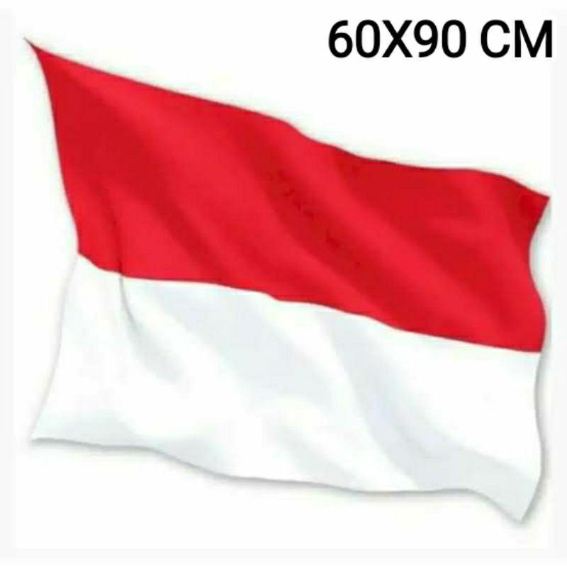 Jual Pcs Bendera Merah Putih Kain Peles Satin Ukuran X Cm Shopee Indonesia