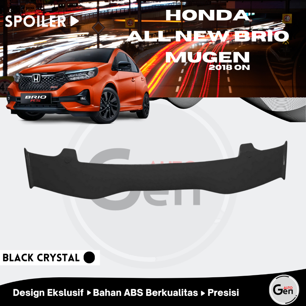 Jual New Arrival Spoiler Honda All New Brio On Mugen Series