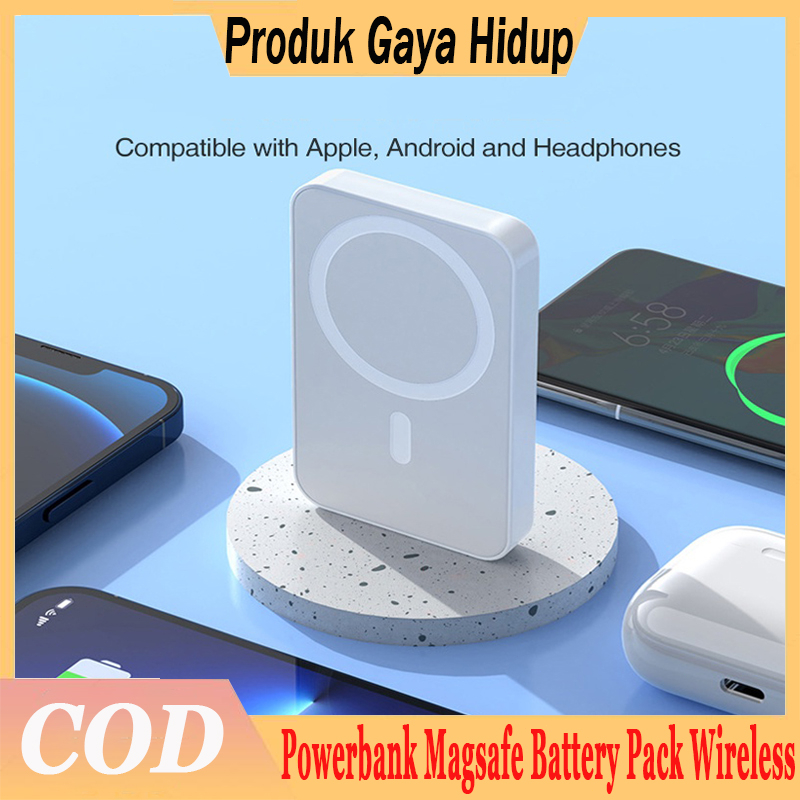 Jual Magsafe Powerbank PD20W Fast Charging 10000mAh Wireless