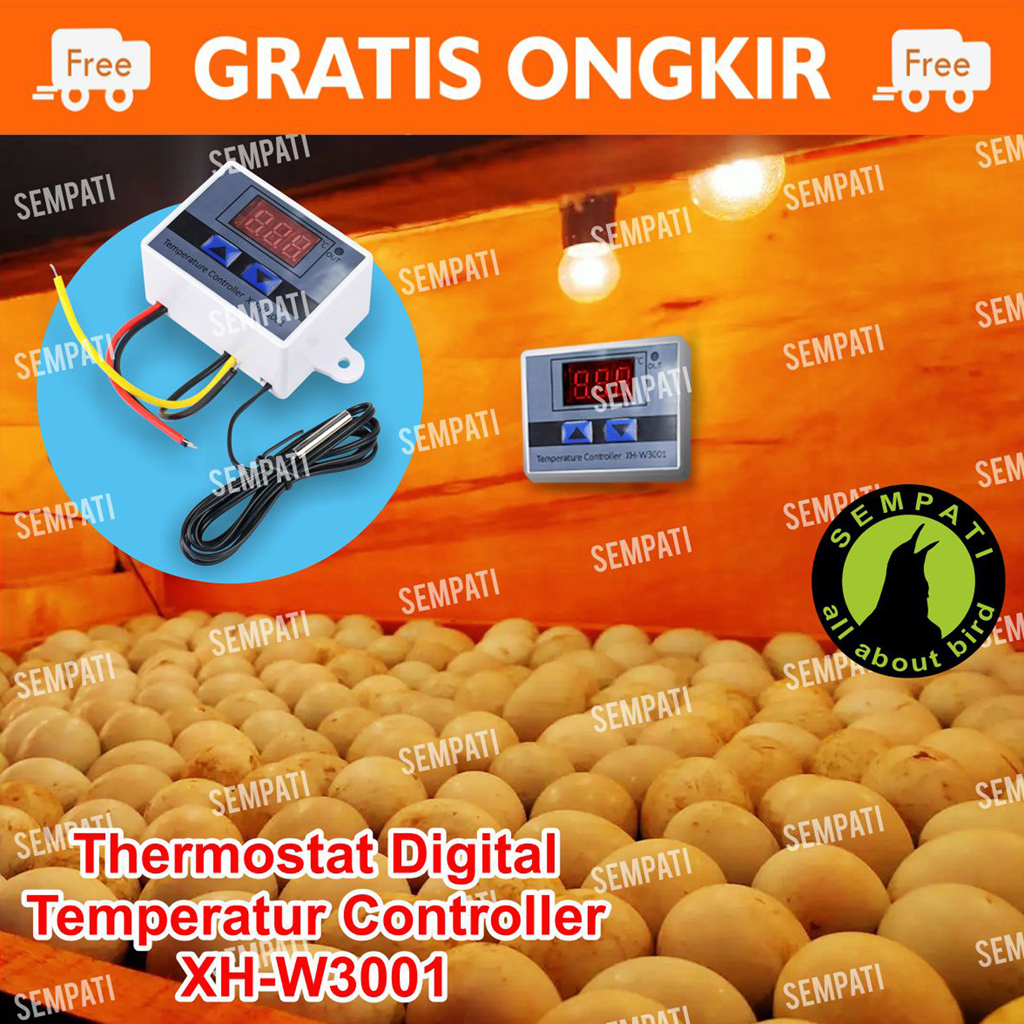 Jual Thermostat Termostat Digital Xh-W3001 Temperature Controller ...