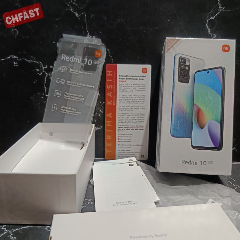 Jual Dus Box Redmi 10 2022 Original Copotan Unit (Fullset) | Shopee ...
