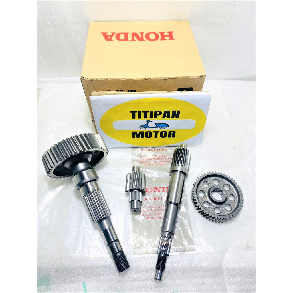 Jual Gear Gir Gardan SET Gear Girbok Box Rasio set as puly rasio as ...