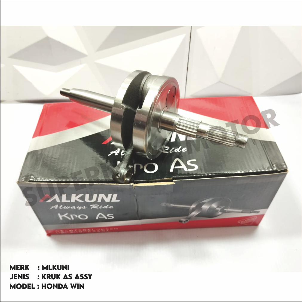 Jual Kruk As Assy Komplit Kro As Crank Shaft Motor Honda Win Lokal Merk Mlkuni Shopee Indonesia