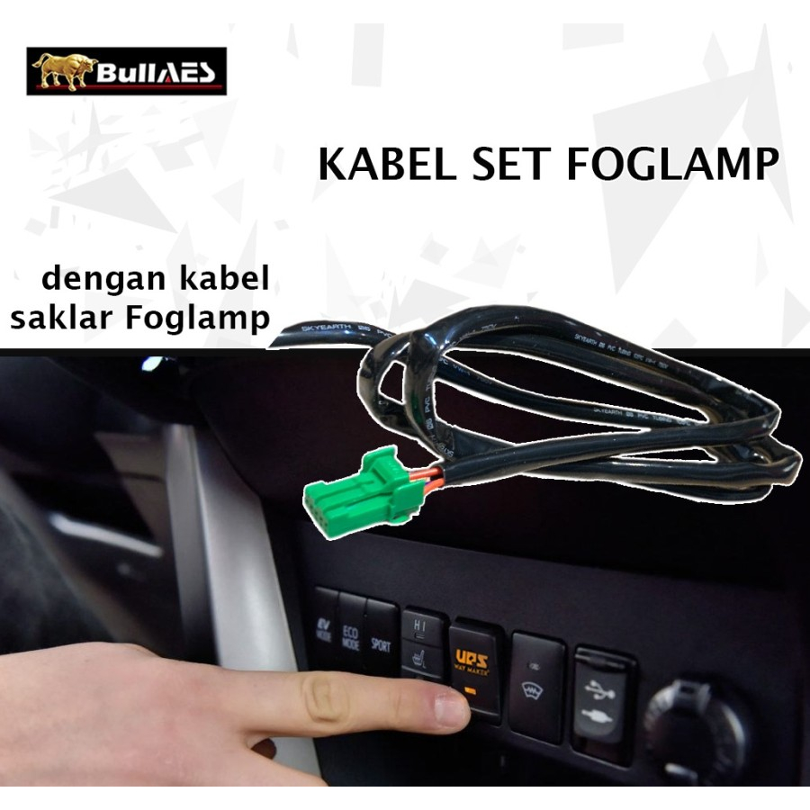 Jual Kabel Set Foglamp V A Premium Relay Set Lampu Foglamp Mobil Shopee Indonesia