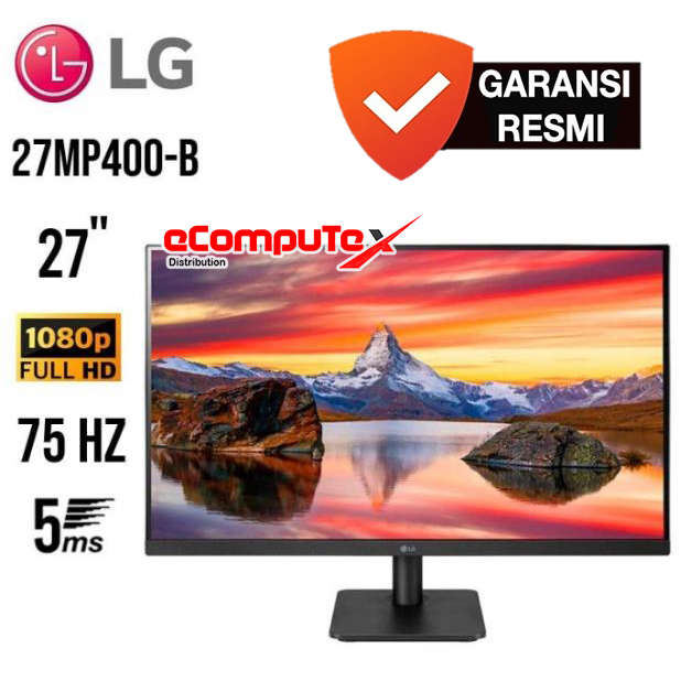 Jual MONITOR LED LG 27MP400-B 27" / 27MP400 27 INCHI FHD IPS - GARANSI ...