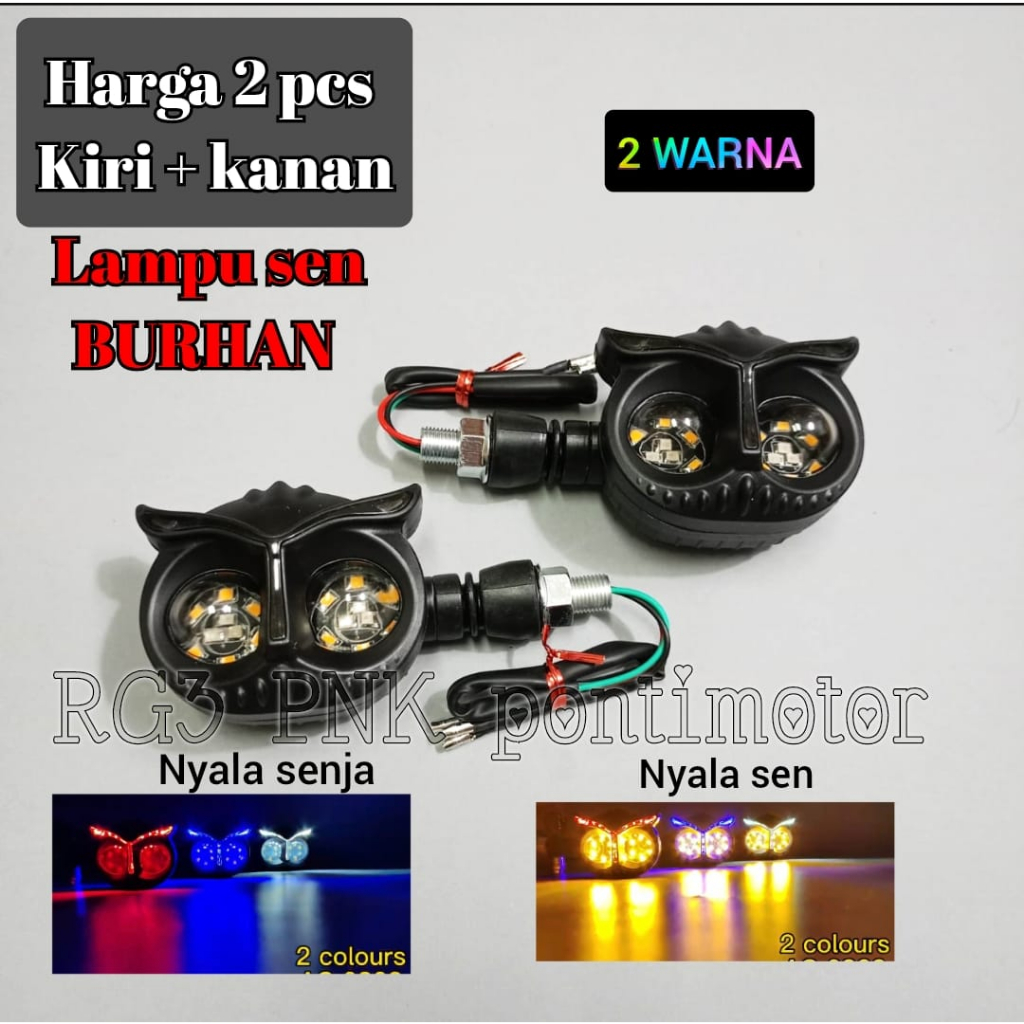 Jual Lampu Sein Model Owl Sein Model Burhan Pcs Lampu Sein Vixion