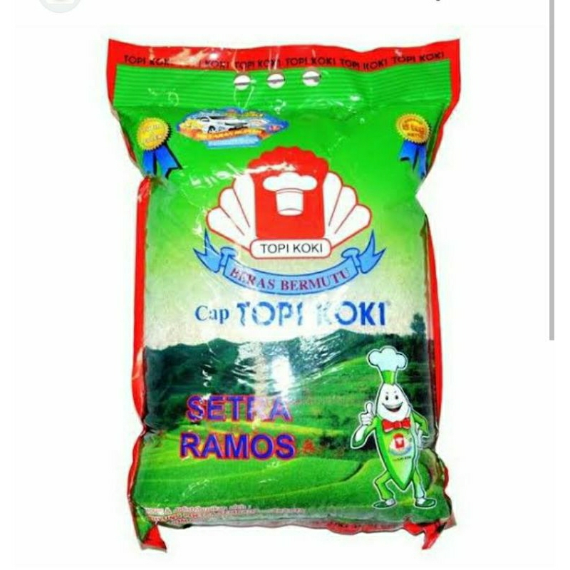 Jual Beras Hoki Dan Topi Koki 5kg | Shopee Indonesia