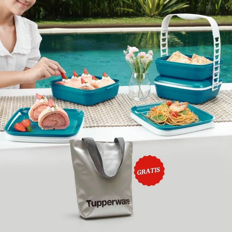 Jual picnic set trio tupperware Shopee Indonesia