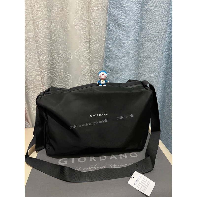 Jual Giordano Duffle Bag Giordano Tas Signature Black from 399k