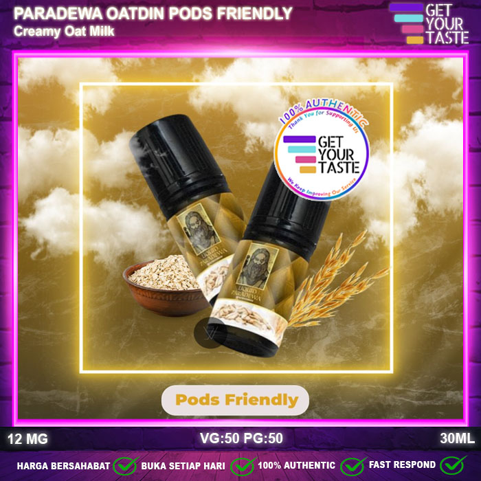 Jual Liquid Paradewa Oatdin Pods Friendly 30ML Oat Milk Salt by Rcraft ...