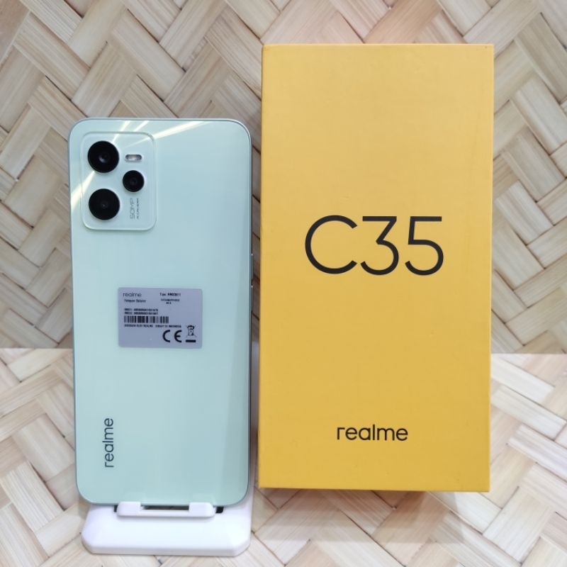 Jual Realme C35 4/64 GB 4/128 GB Hanphone Second Fullset Original ...