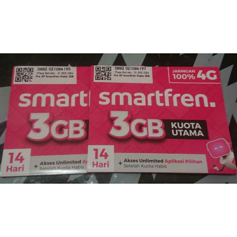 Jual Kartu Smartfren 3GB 14Hari | Shopee Indonesia