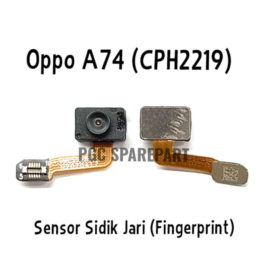 Jual Original Flexibel Sensor Fingerprint OP A74 / CPH2219 - Sensor ...