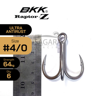 Jual Kail Pancing Treble Hook BKK Raptor Z 4X 6071 HG