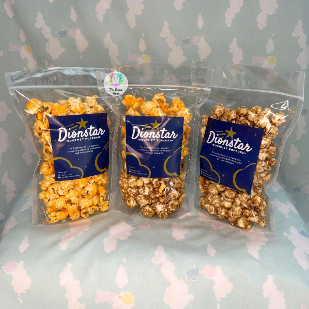 Jual DIONSTAR POPCORN RASA CARAMEL 100 gram / MIX 95 gram / CHEESE KEJU ...