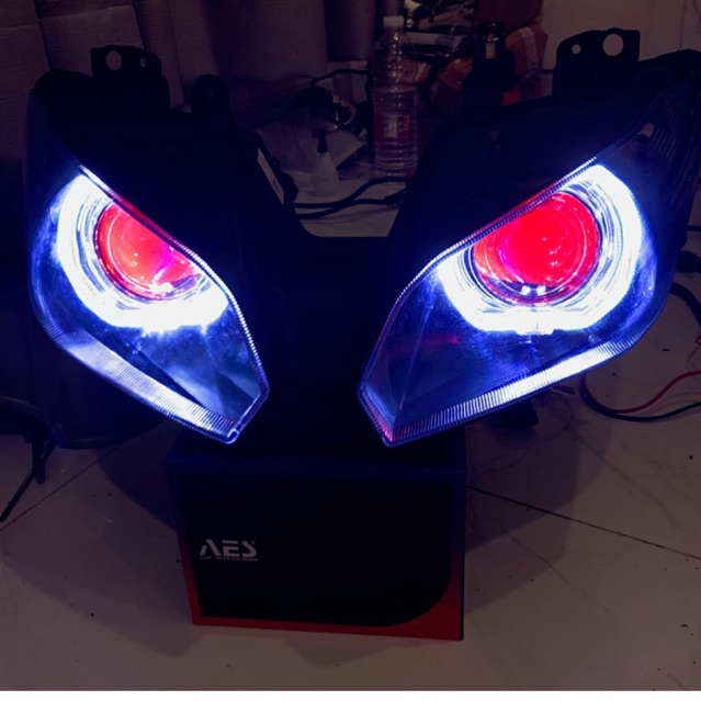 Jual Headlamp Reflektor Ninja Fi Kawasaki Paket Projie Projector Biled Aes Gen Turbo Se