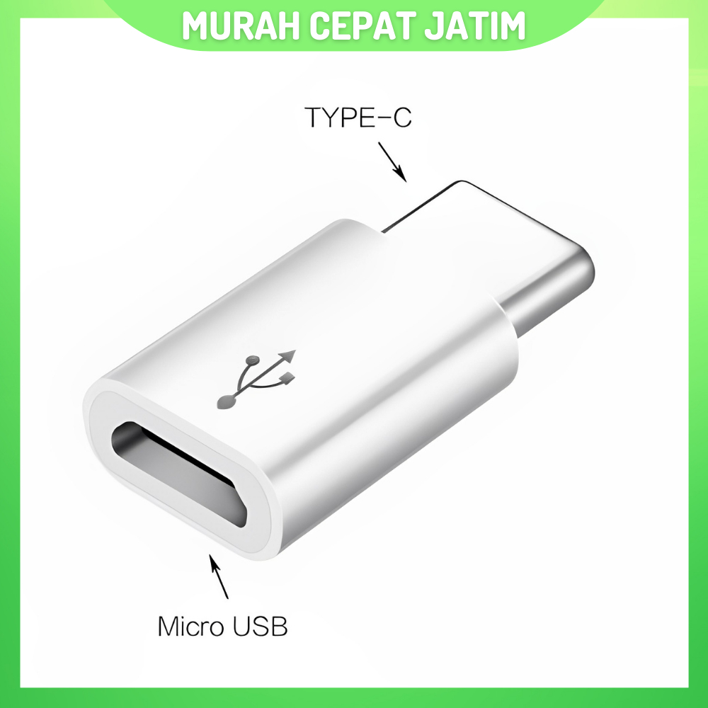 Jual Converter mini Micro usb to Type c charger converter Shopee