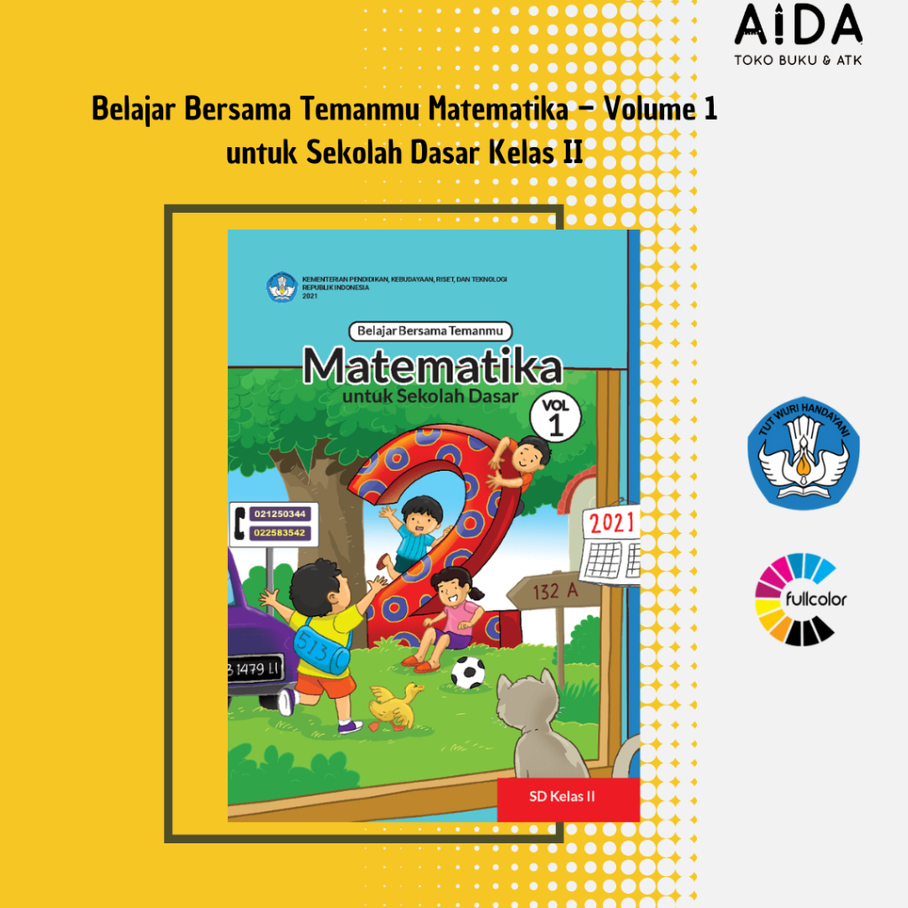 Jual Buku Pendidikan Kurikulum Merdeka SD Matematika Kelas 2 Volume 1 ...