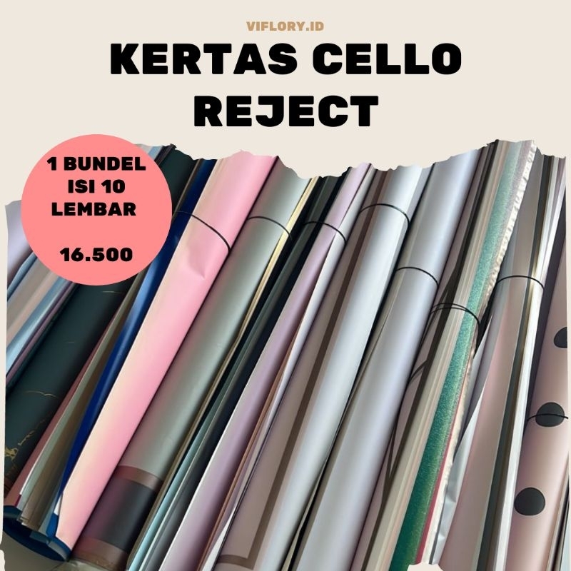 Jual KERTAS CELLOPHANE REJECT Shopee Indonesia