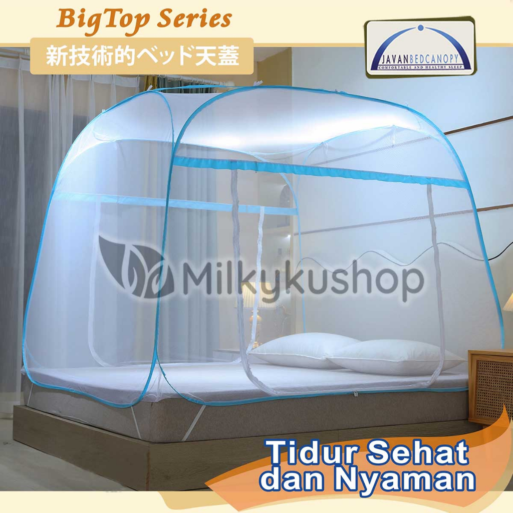 Jual KELAMBU JAVAN BED CANOPY BIGTOP SERIES Shopee Indonesia
