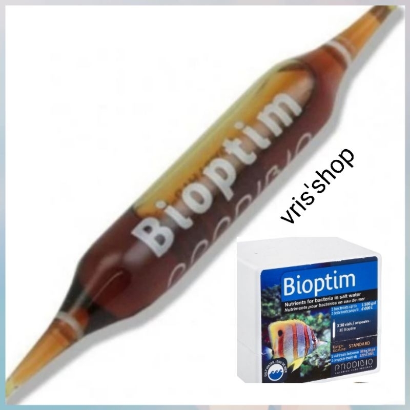Jual bioptim 1 ampule obat atau nutrisi ikan hias laut | Shopee Indonesia